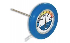 Thermomètre rond bouée bleue Ø 18 cm - Gamme EASY